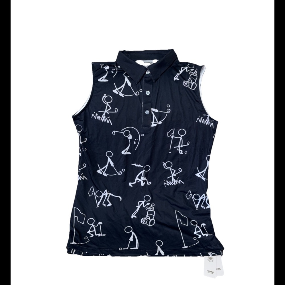 AceGolfs Hyper-prep Polo Top UPF50 NWT